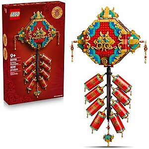 1039-Pc LEGO Spring Festival Fortune Firecracker Building Toy (80118) $54 + Free S&H