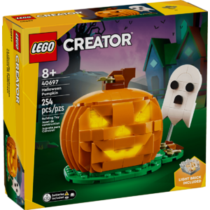 254-pc LEGO Creator Halloween Pumpkin Kit (40697) $12