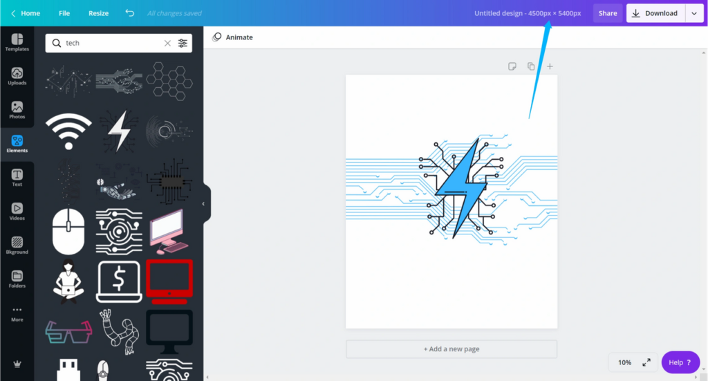 logo creator visual