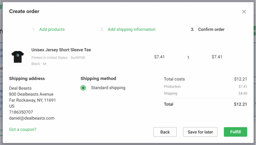 printify order visual