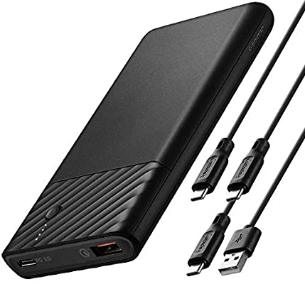Spigen Pocket Boost 10,000 MAH USB-C Quick Charge Power Bank $17.49 (50% Off) + FS